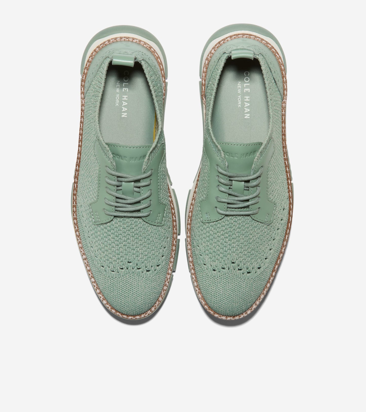 Women's ZERØGRAND Rella Stitchlite™ Oxfords-Lily Pad Heathered