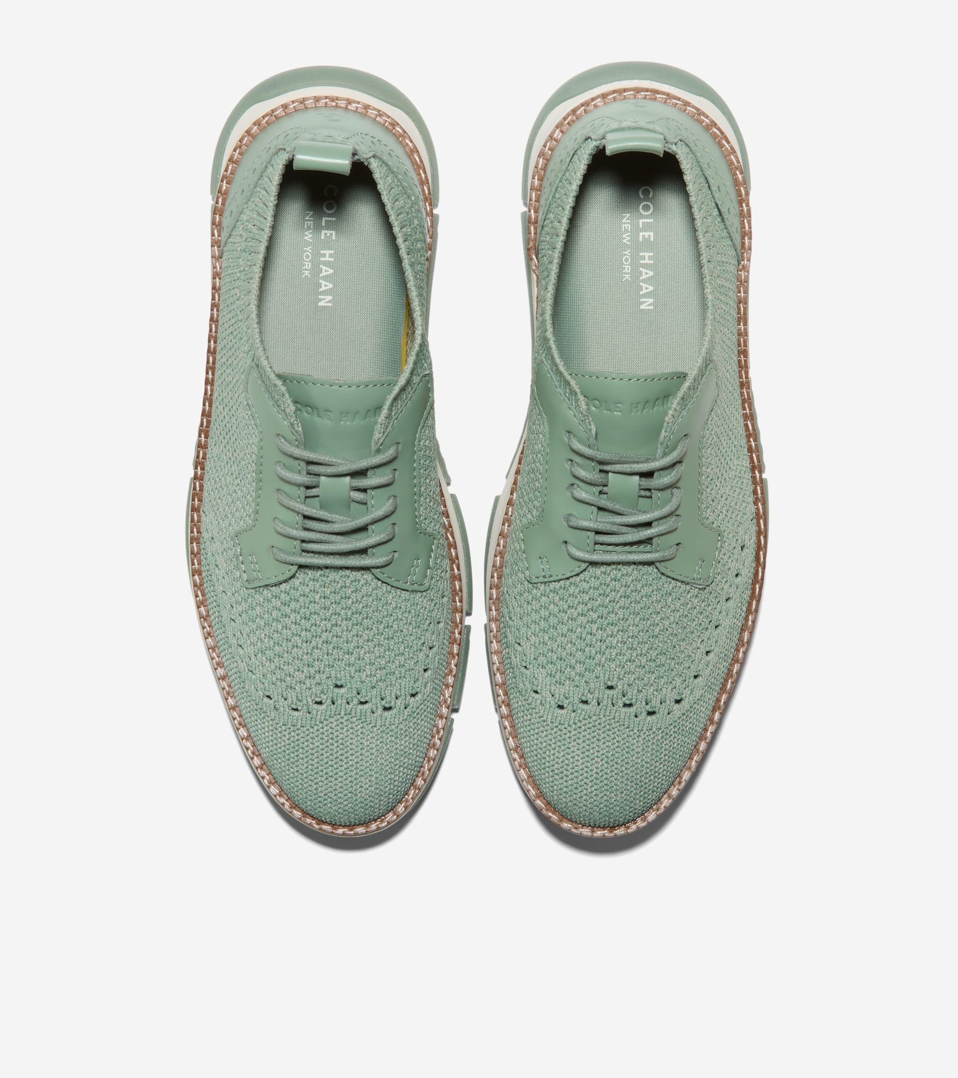 Women's ZERØGRAND Rella Stitchlite™ Oxfords-Lily Pad Heathered