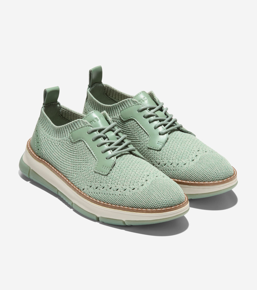 Women's ZERØGRAND Rella Stitchlite™ Oxfords-Lily Pad Heathered