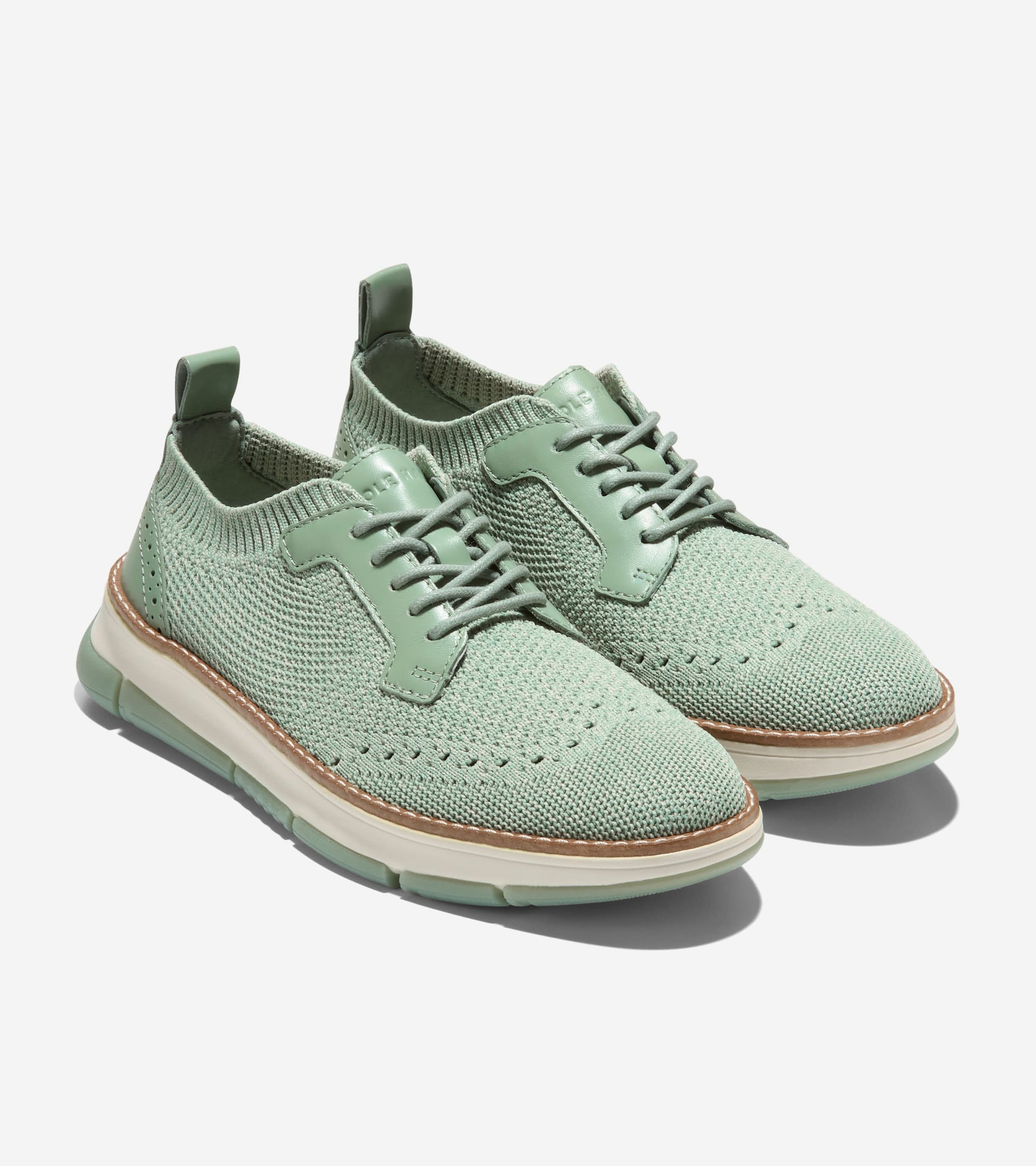 Women's ZERØGRAND Rella Stitchlite™ Oxfords-Lily Pad Heathered