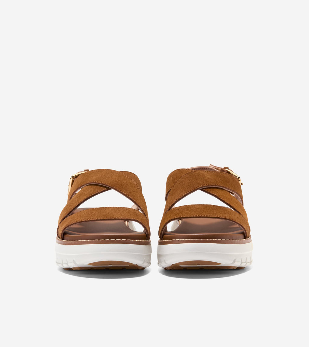 Women's ZERØGRAND Rexanna Sandals-Tobacco