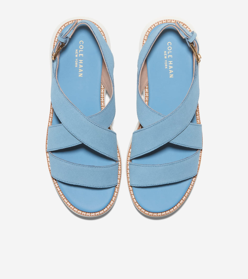 Women's ZERØGRAND Rexanna Sandals-Provincial Blue