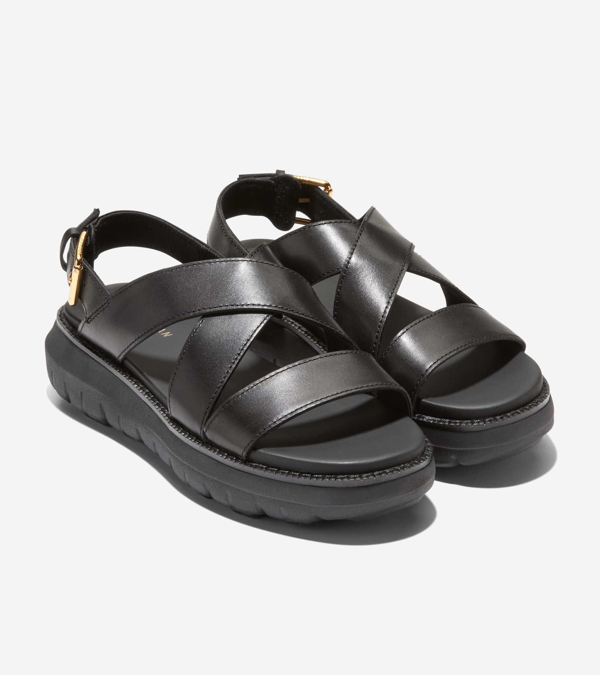 Women's ZERØGRAND Rexanna Sandals-Black
