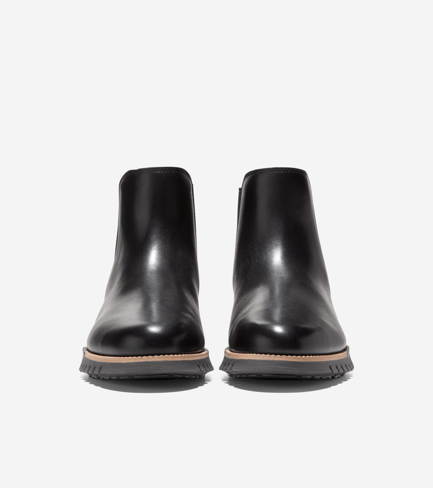 Men's ZERØGRAND Remastered Waterproof Chelsea Boots-Black-Raven