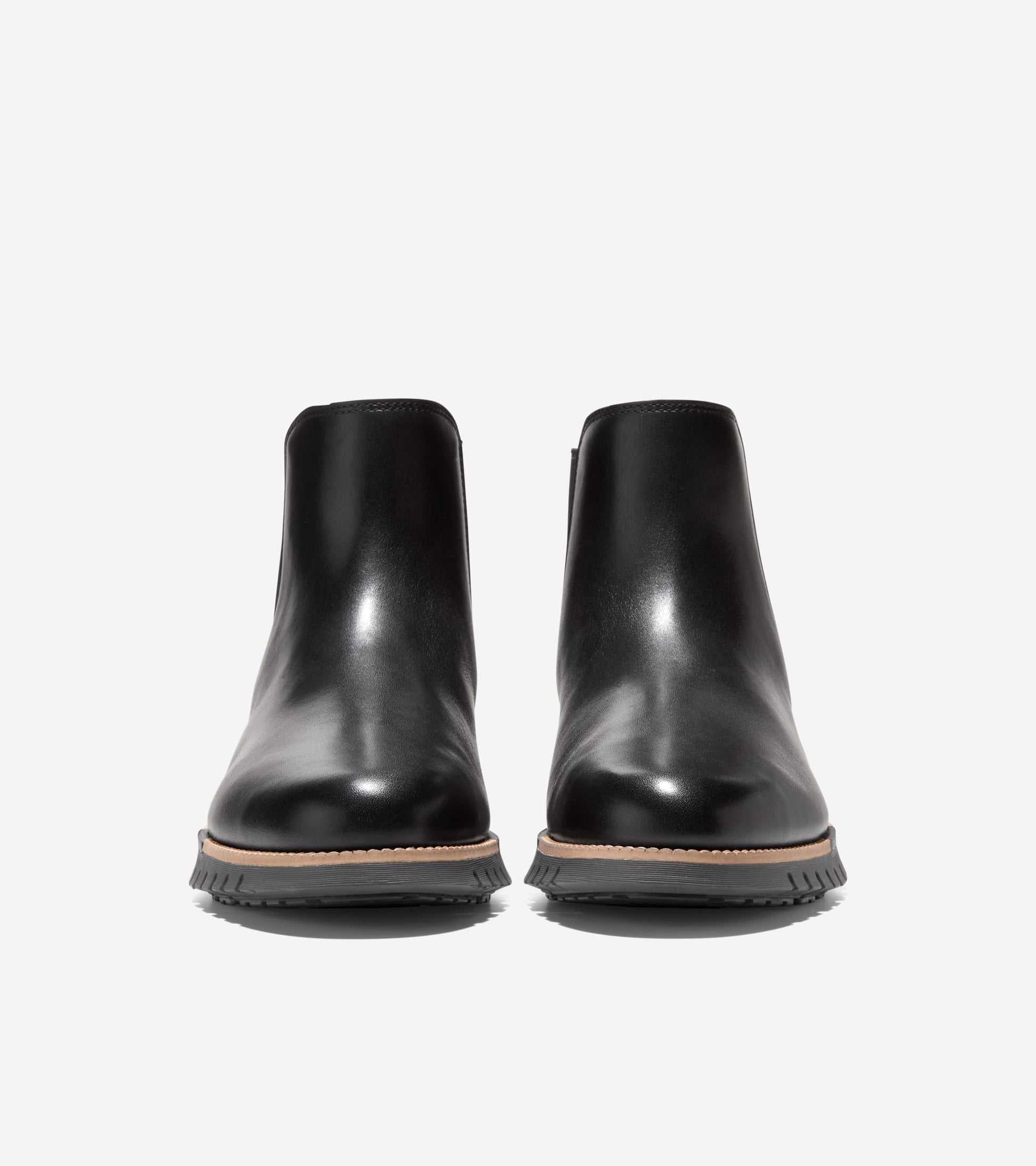 Men's ZERØGRAND Remastered Waterproof Chelsea Boots-Black-Raven