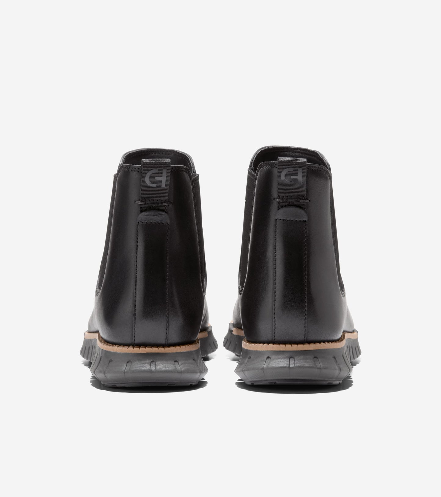 Men's ZERØGRAND Remastered Waterproof Chelsea Boots-Black-Raven
