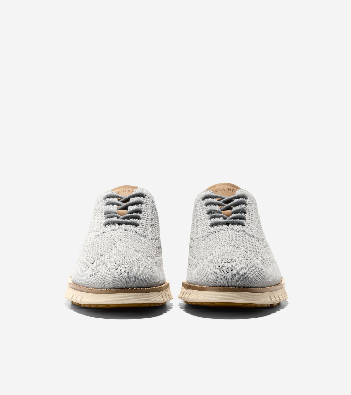 Men's ZERØGRAND Remastered Stitchlite™ Wingtip Oxfords-Oyster Mushroom-Tuscan Sand