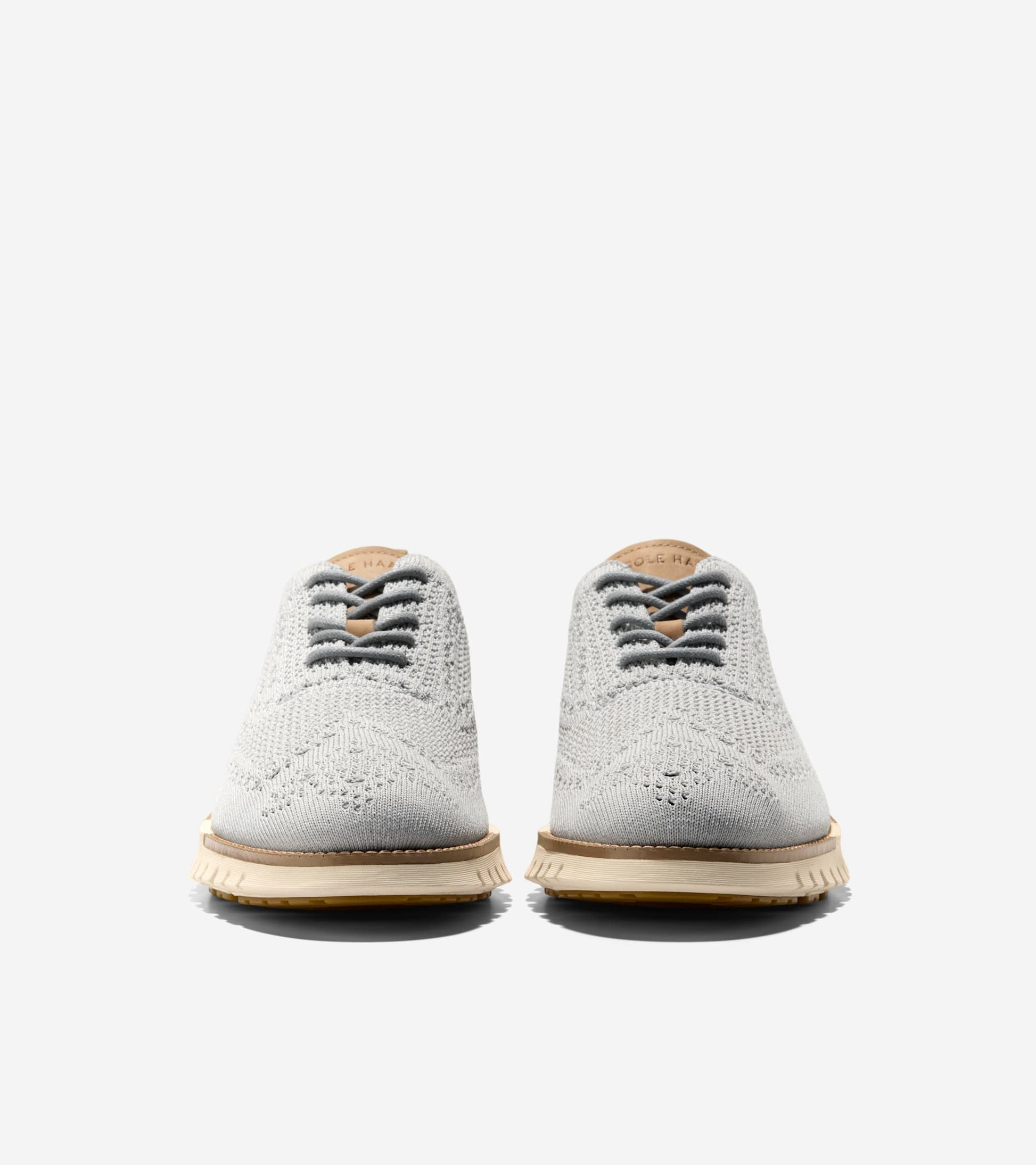 Men's ZERØGRAND Remastered Stitchlite™ Wingtip Oxfords-Oyster Mushroom-Tuscan Sand