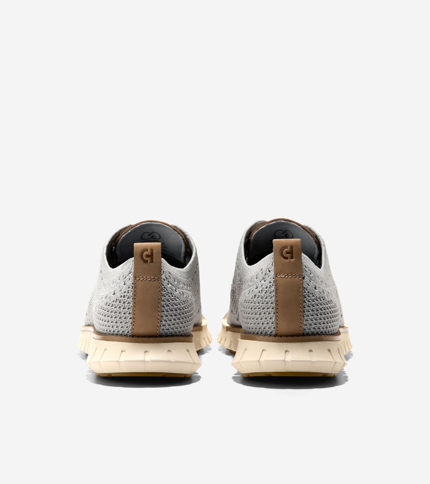 Men's ZERØGRAND Remastered Stitchlite™ Wingtip Oxfords-Oyster Mushroom-Tuscan Sand