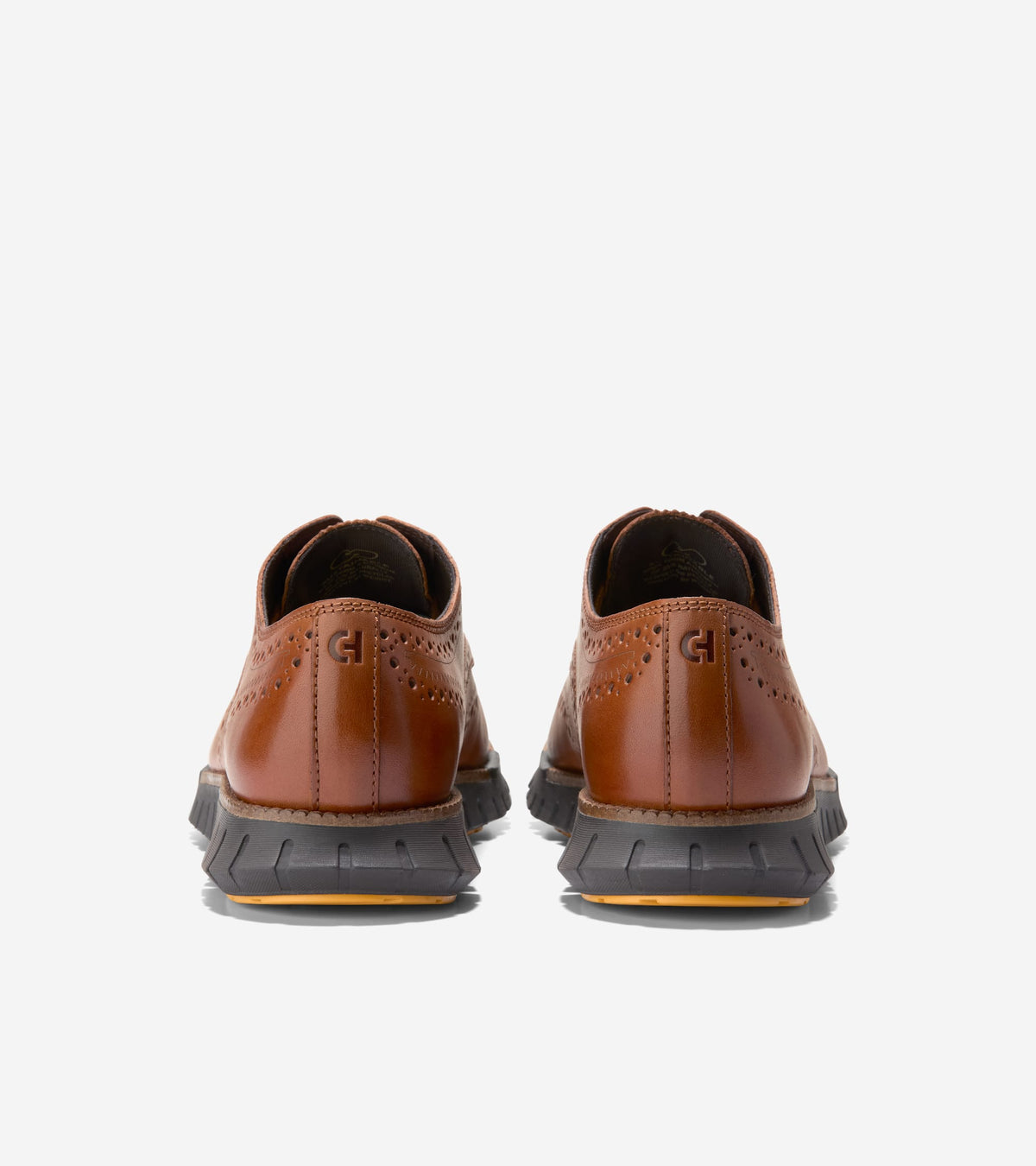 Men's ZERØGRAND Remastered Wingtip Oxfords-British Tan-Java