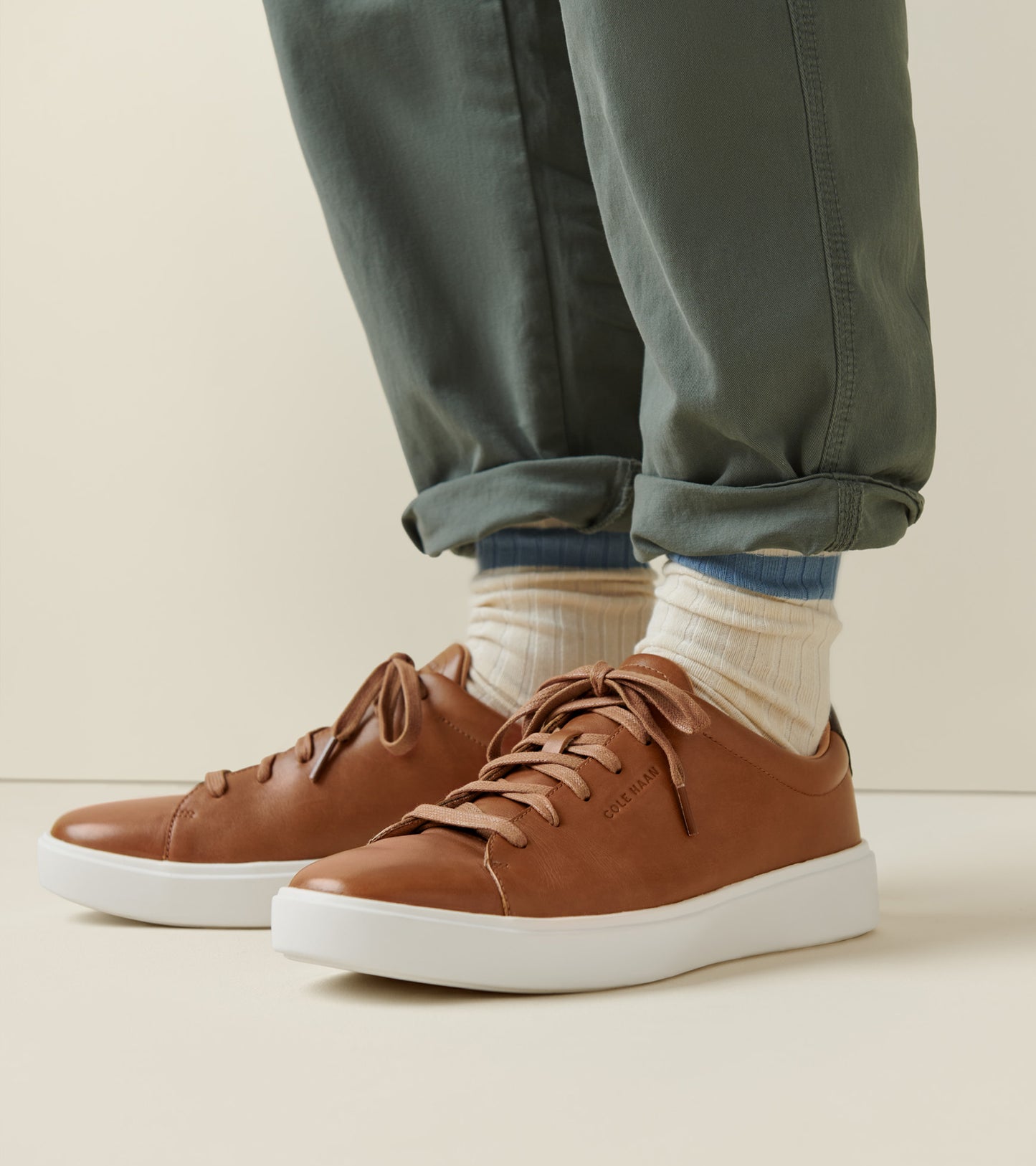 cole haan grand crosscourt traveler lace-up dress sneakers Cole Haan Grand Crosscourt Traveler 12 Men's Optic White
