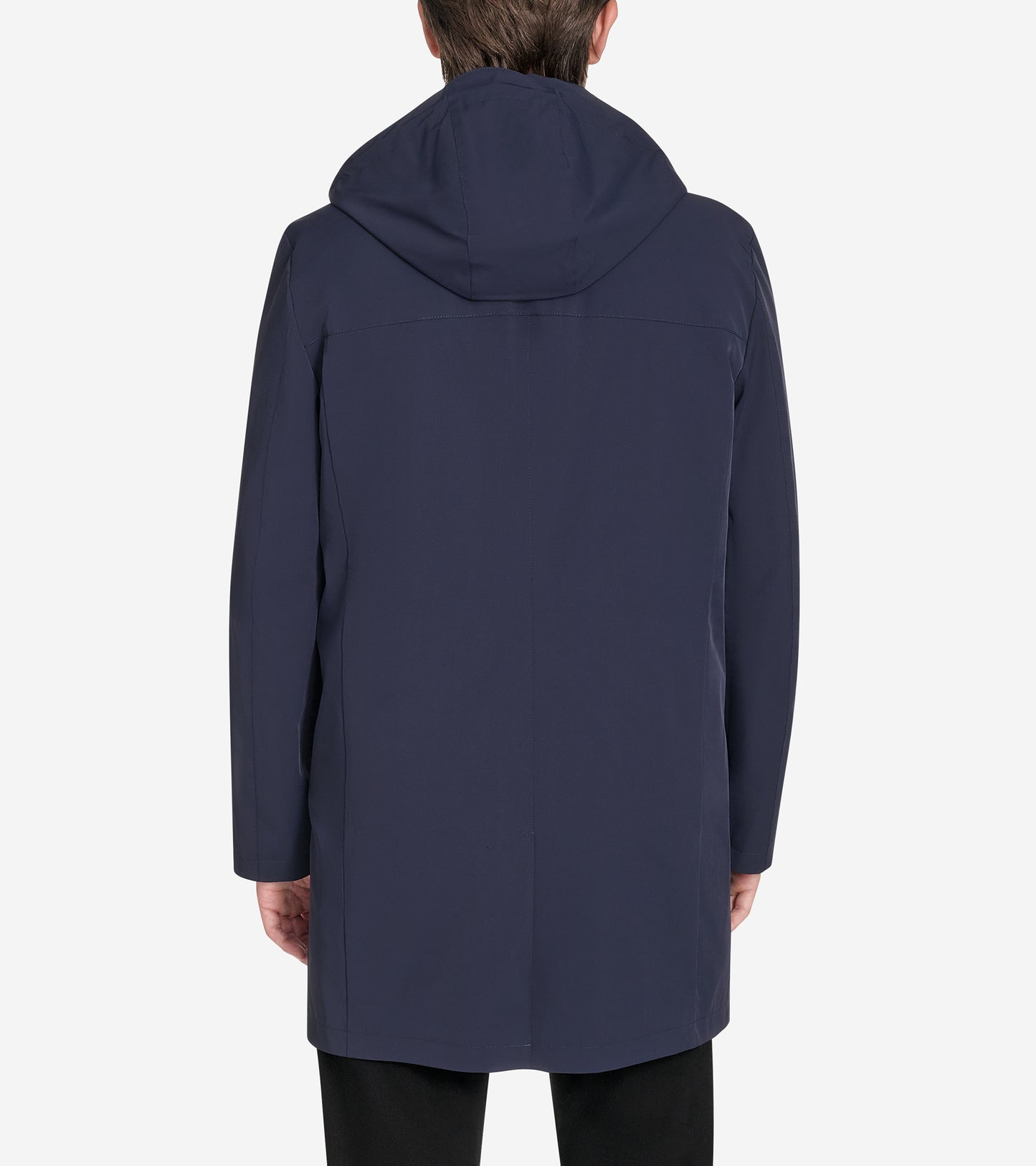 Men's 3-in-1 Hooded Mac Coat-Navy