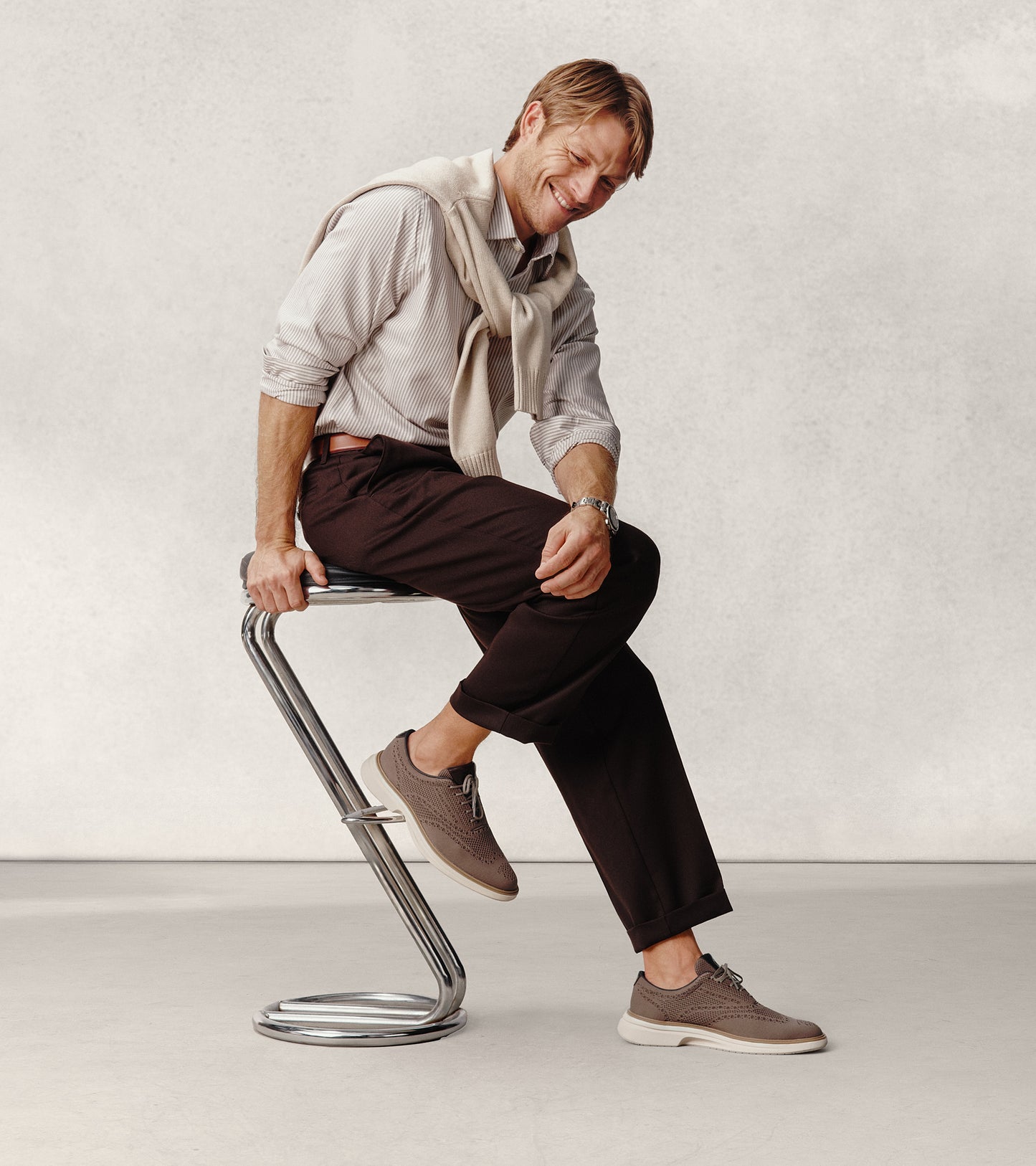 Men's ØriginalGrand CitySpectre Stitchlite™ Oxfords-Dark Chocolate-Oxford Tan