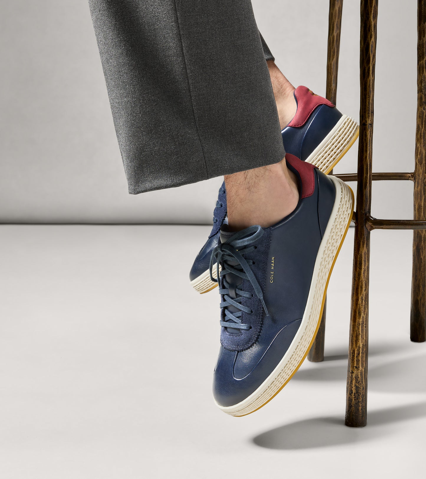 Men's GrandPrø Turf SkyWeave™ Sneakers-Navy Blazer-Claret-Ivory
