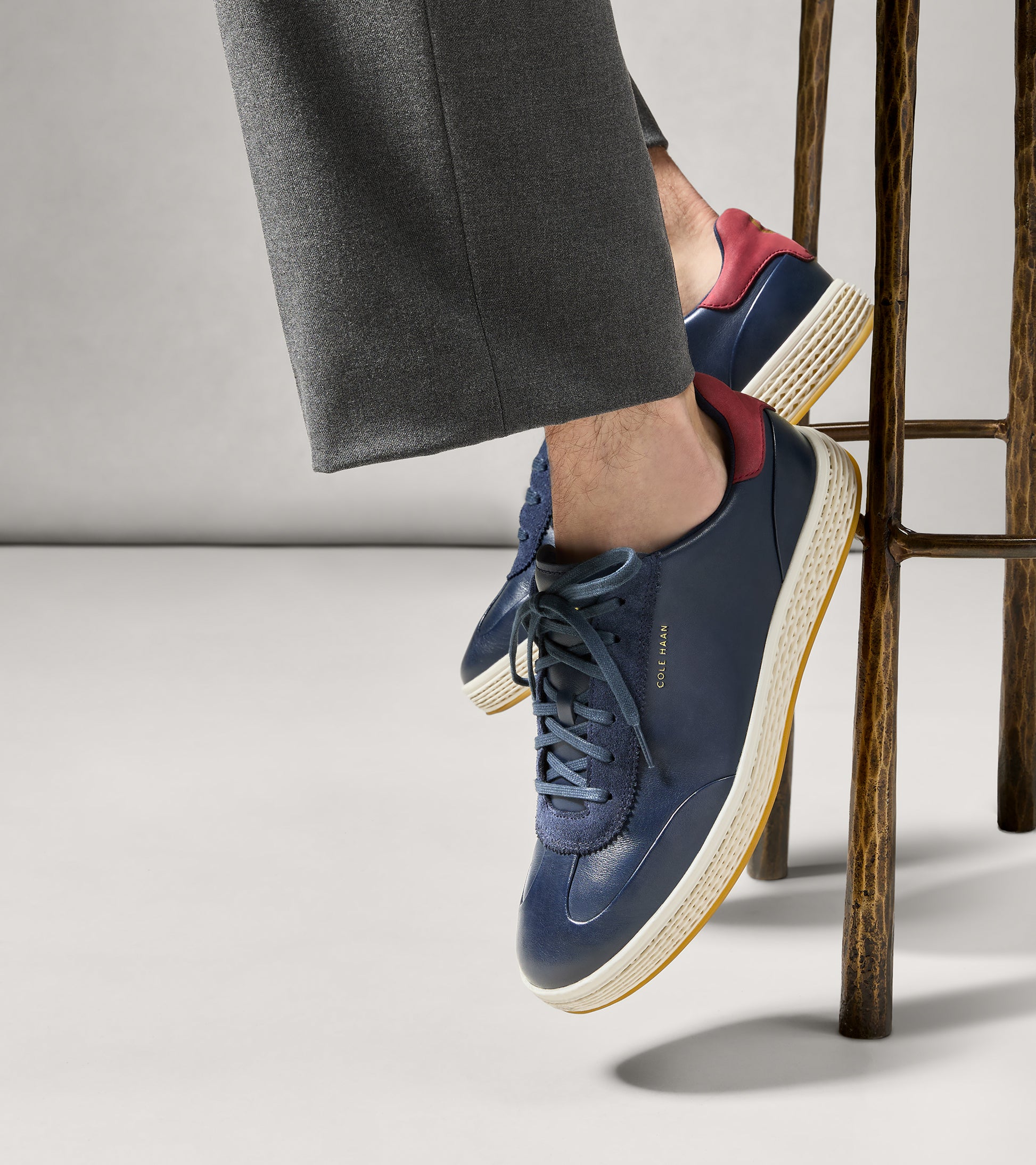 Men's GrandPrø Turf SkyWeave™ Sneakers-Navy Blazer-Claret-Ivory