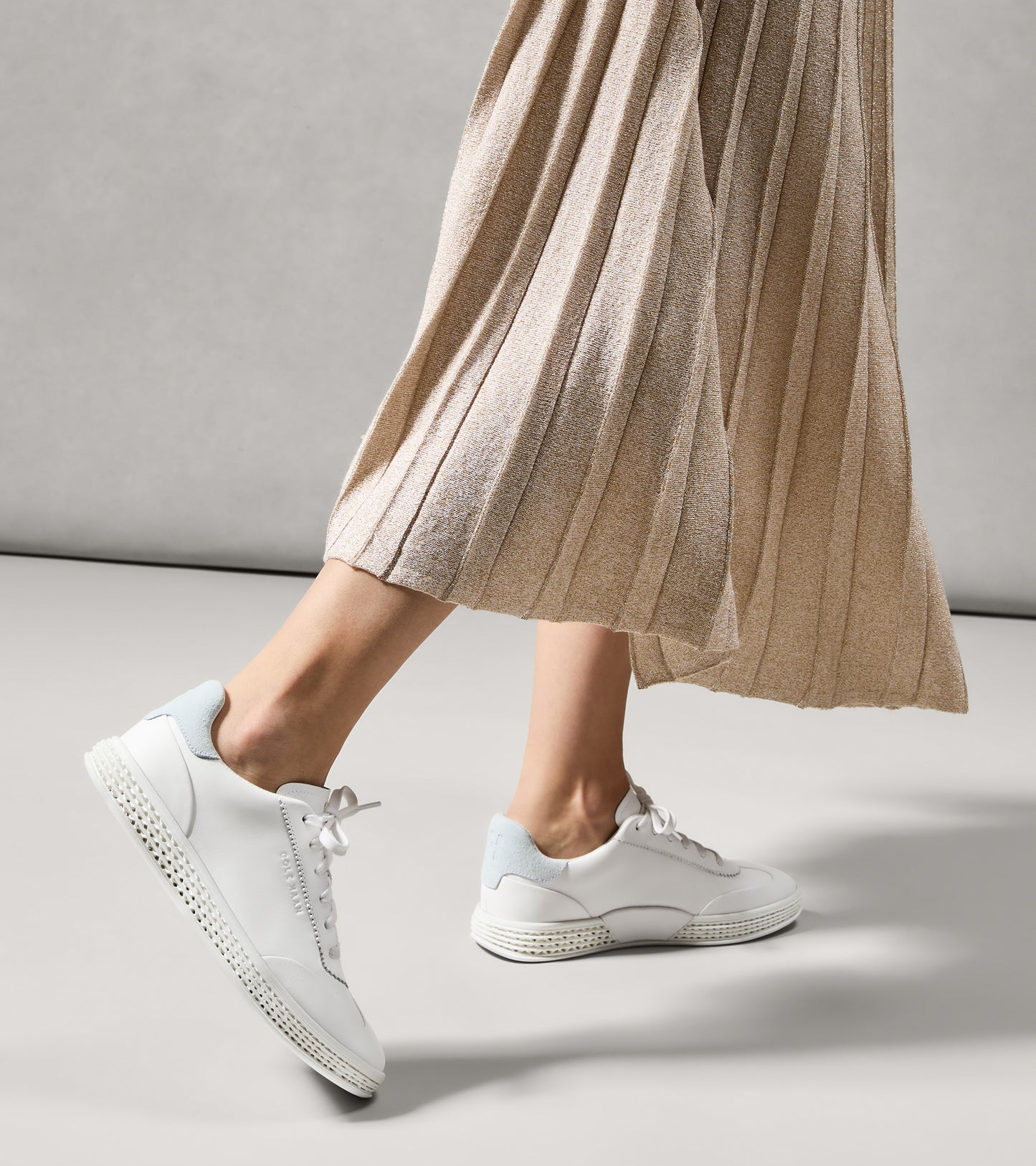 Women's GrandPrø Turf SkyWeave™ Sneakers-White-Ballad Blue