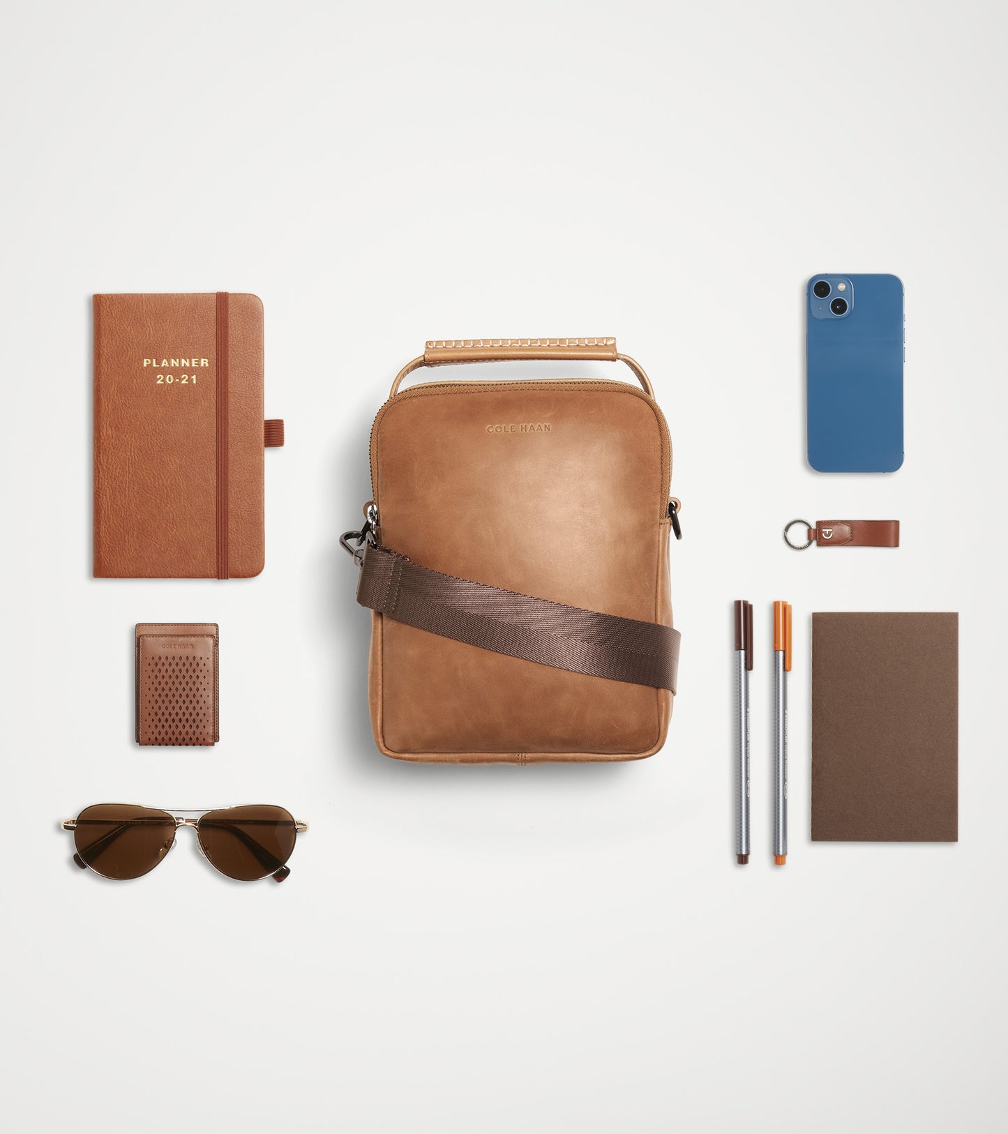 American Classics Crossbody-Pecan