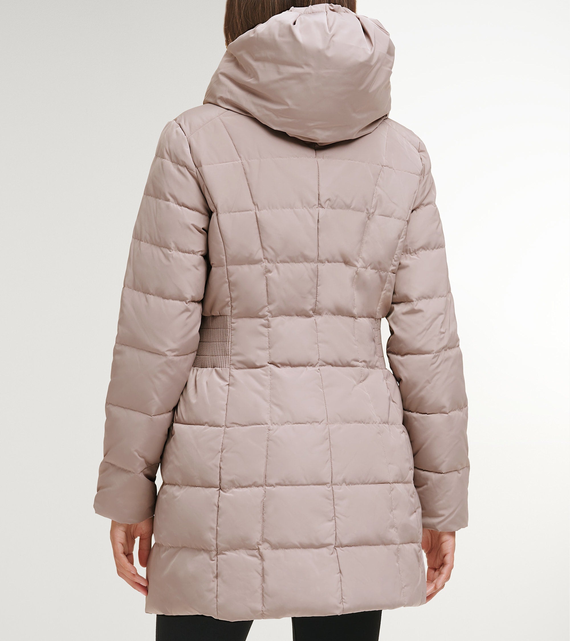 Cole haan hooded quilted down coat hotsell