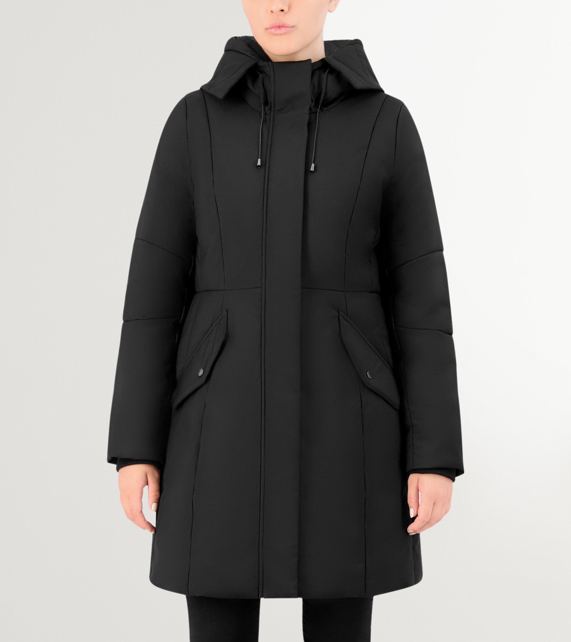 Cole haan windproof water resistant parka sale