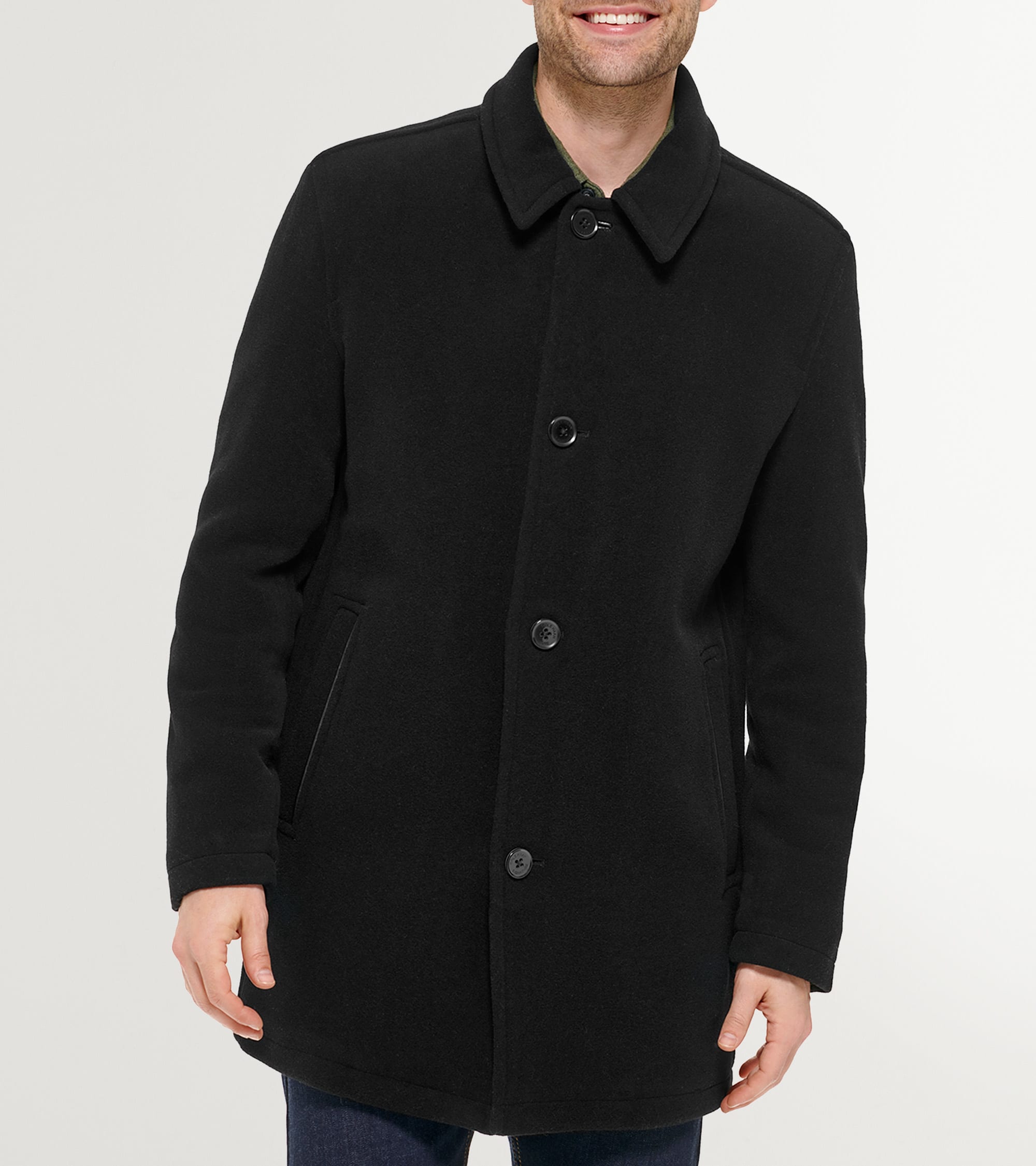 Men s Wool Car Coat