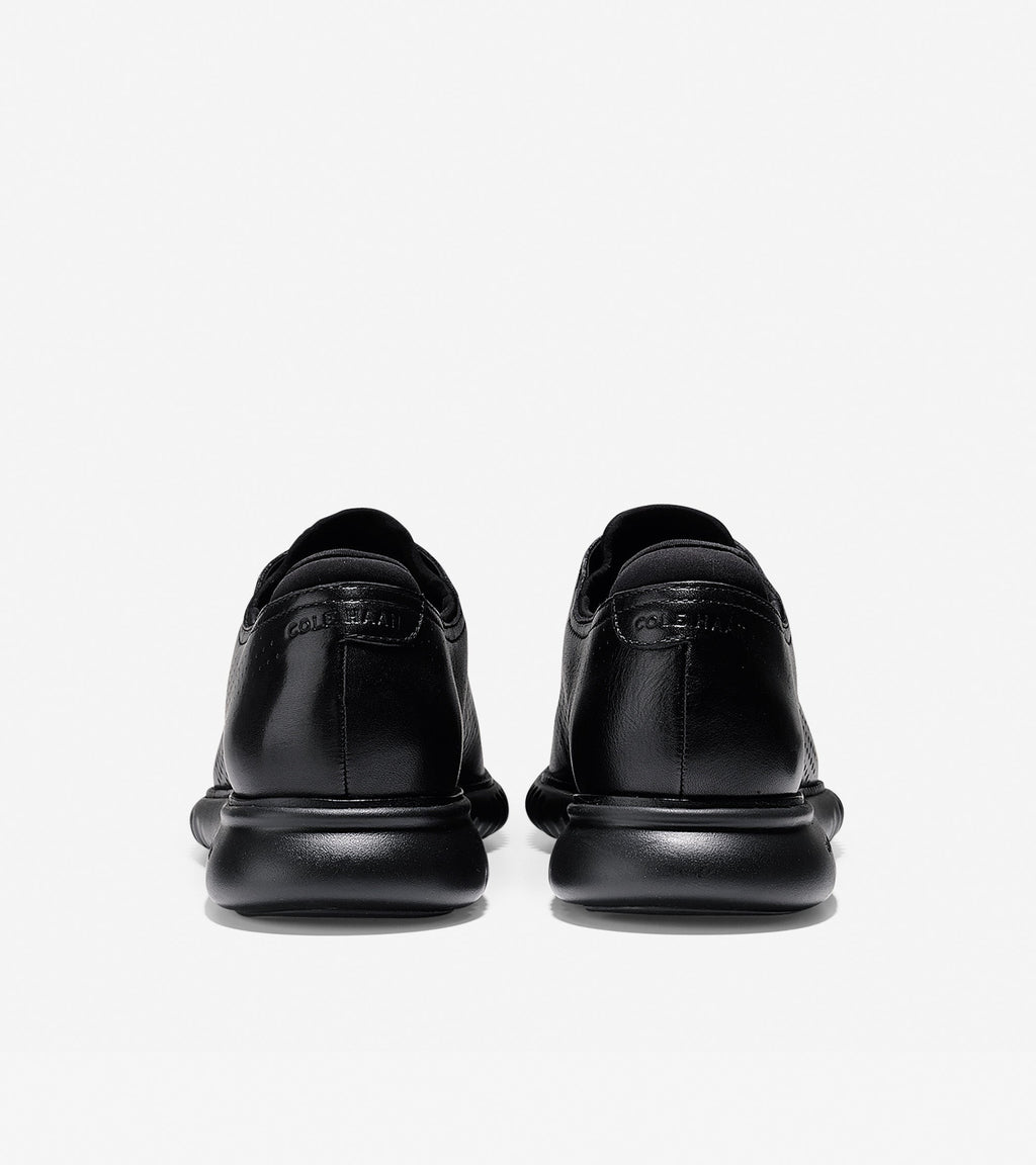 2.ZERØGRAND Lined Laser Wingtip Oxford
