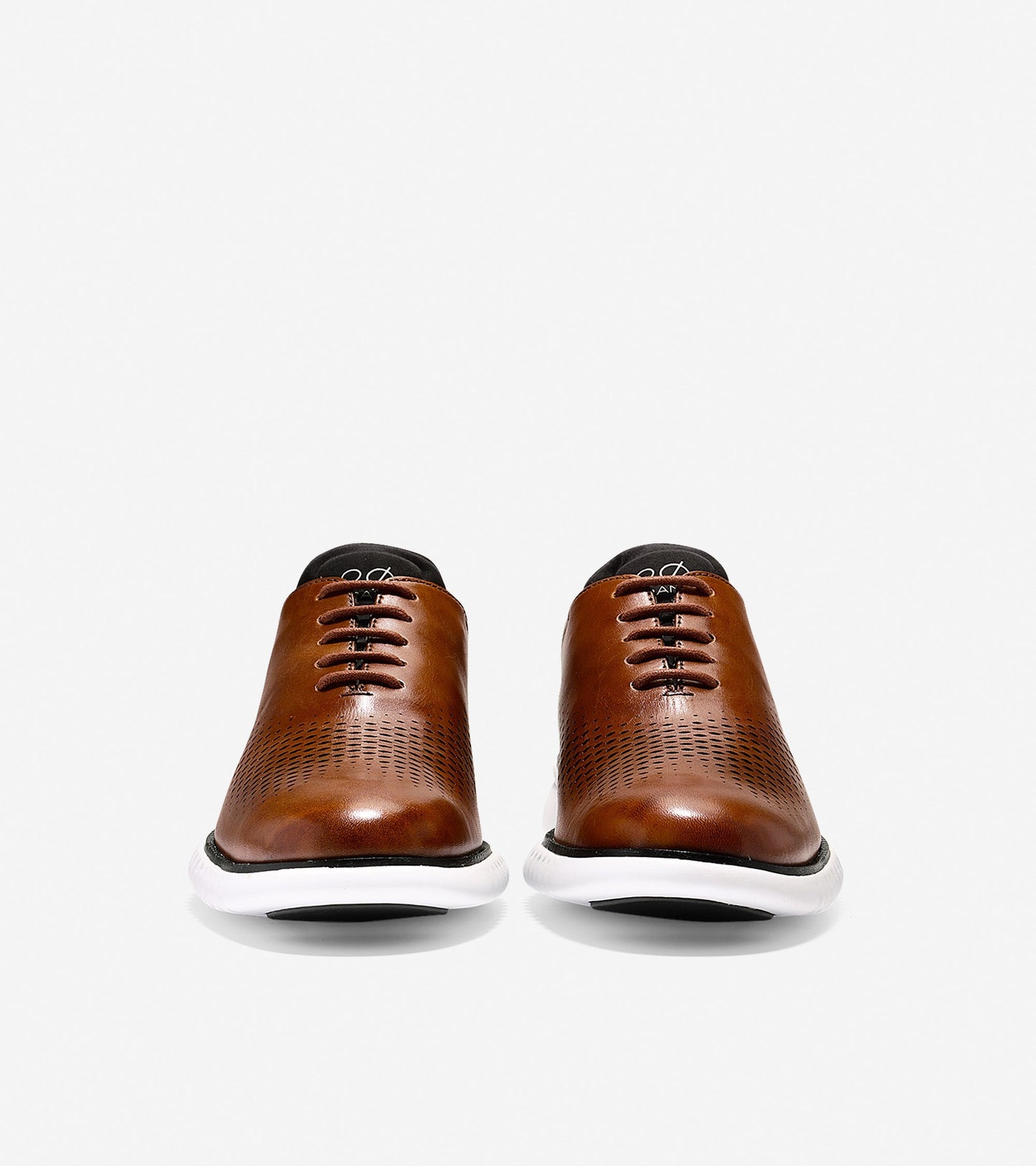 2.ZERØGRAND Lined Laser Wingtip Oxford
