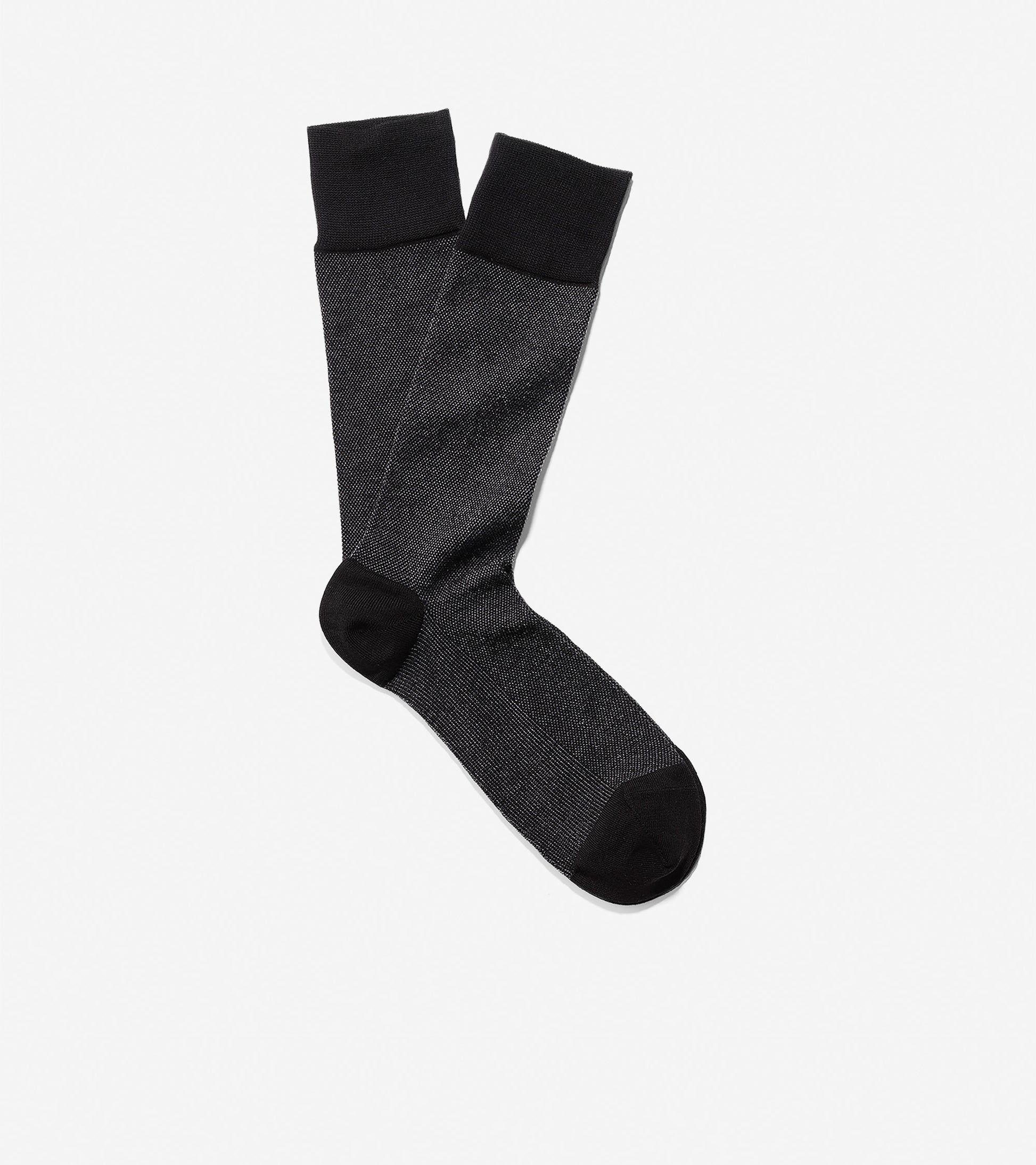 Pique Textured Crew Socks