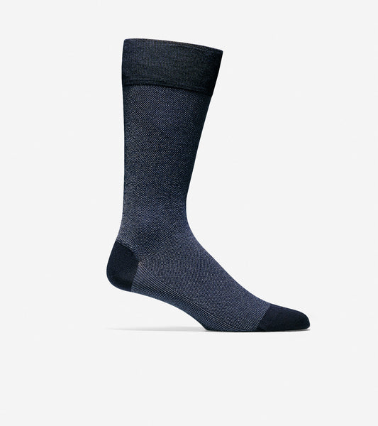 Pique Textured Crew Socks