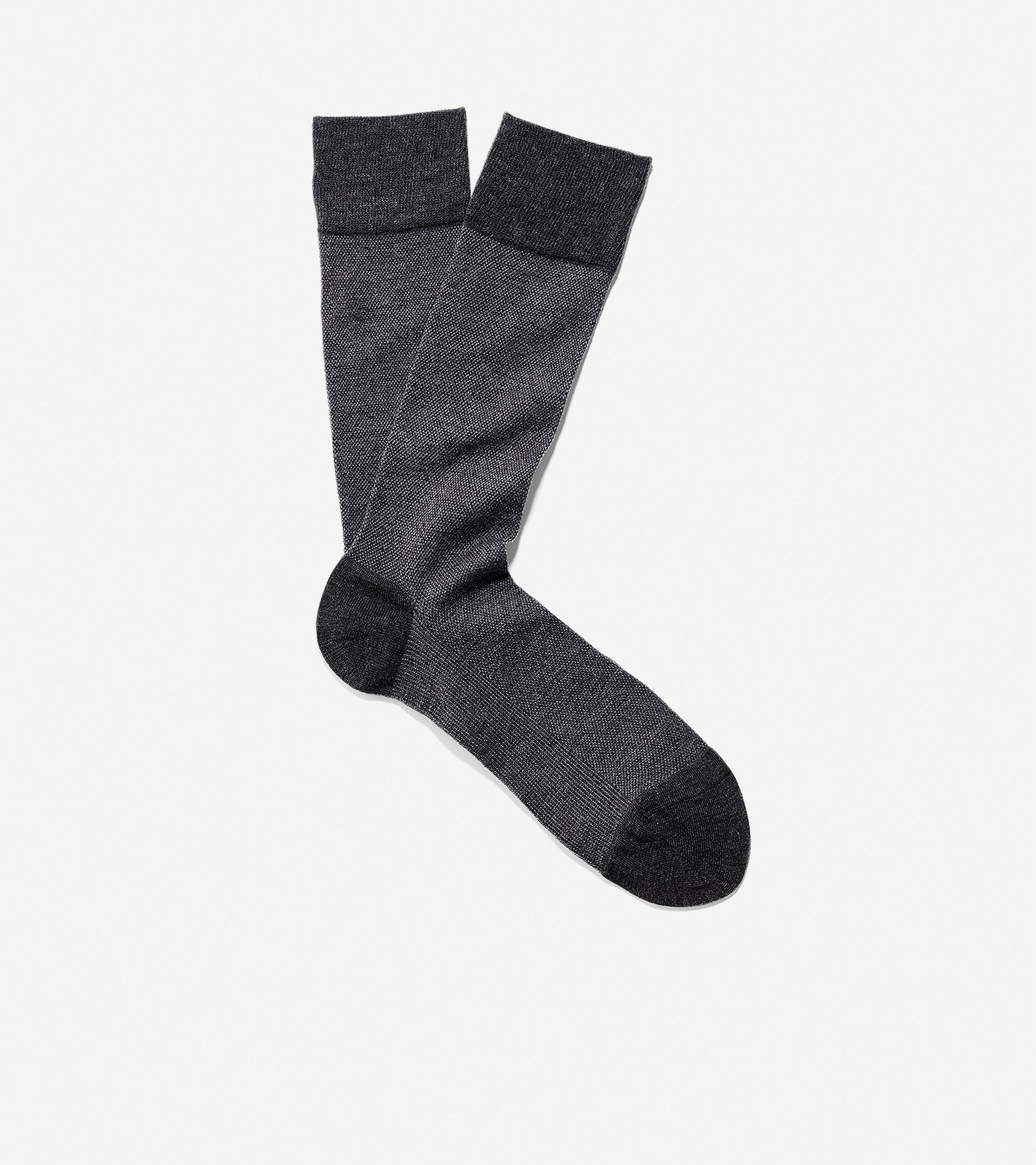 Pique Textured Crew Socks