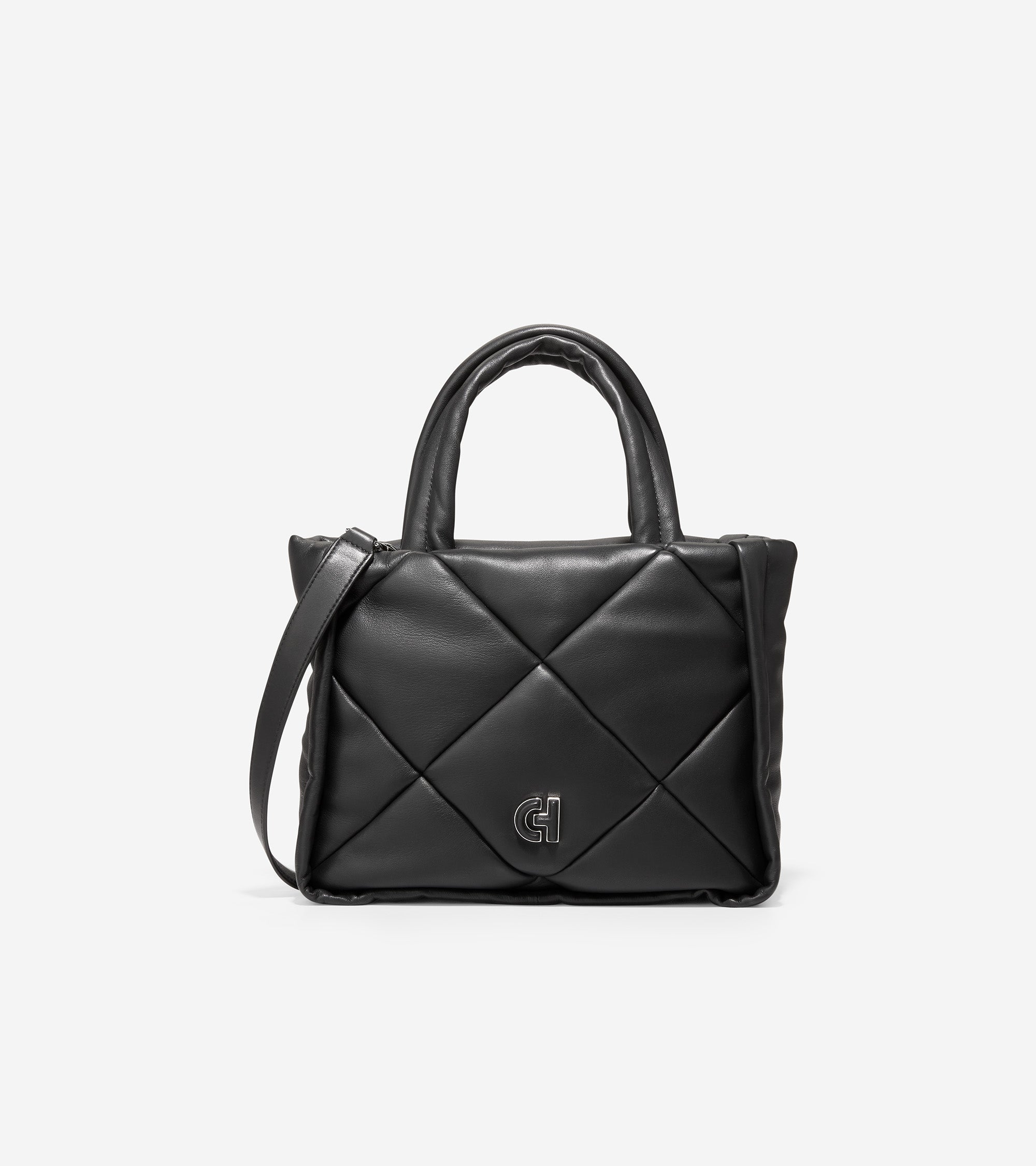 Cole haan quilted satchel sale