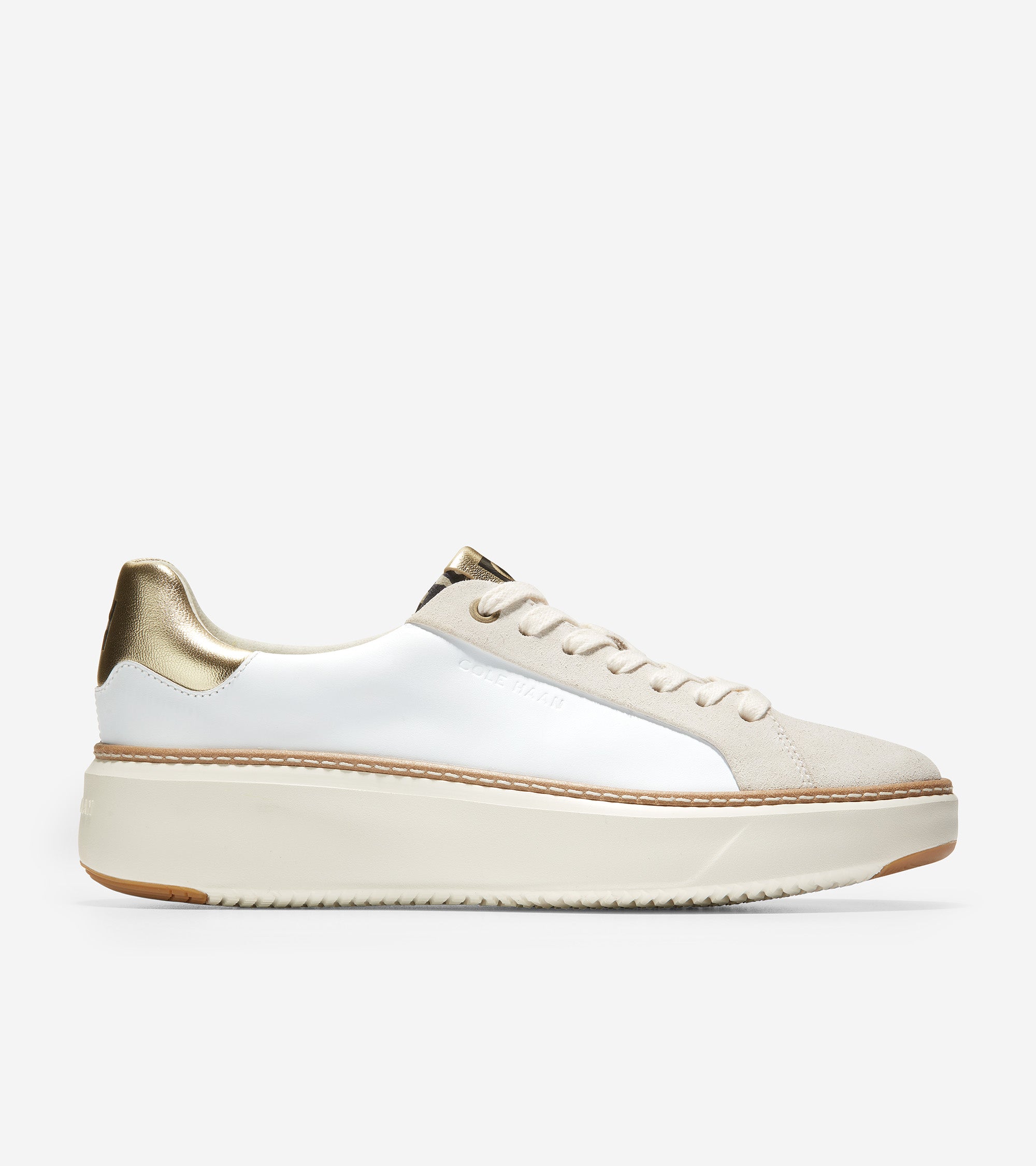 Cole haan white 2025 leather sneakers